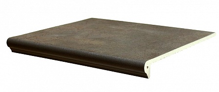 Ступень фронтальная Interbau Nature Art 118 Lava Schwarz 360х320 мм R10