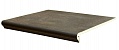 Ступень фронтальная Interbau Nature Art 118 Lava Schwarz 360х320 мм R10