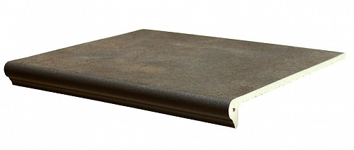 Ступень фронтальная Interbau Nature Art 118 Lava Schwarz 360х320 мм R10